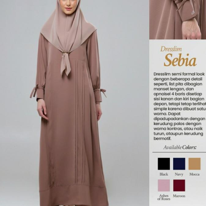 Rabbani Dresslim Sebia Gamis Baju Muslim Wanita Dewasa