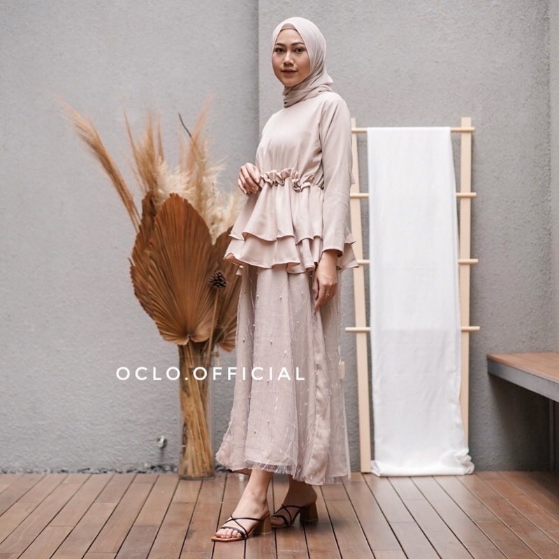 BHIANCA DRESS by OCLO (READY mocca) dress ied