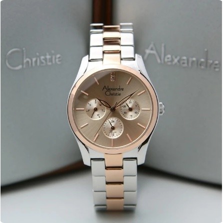 Jam Tangan Wanita Alexandre Christie AC 2910 Original