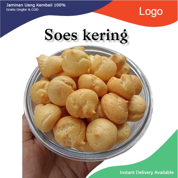 

Snack jajan soes kering snack