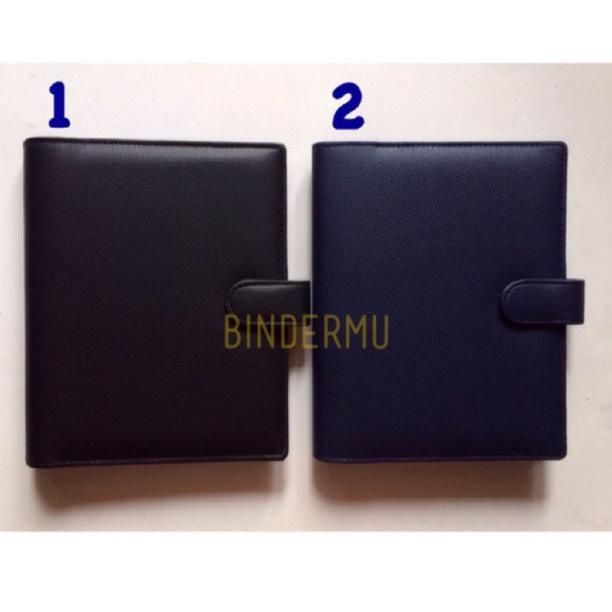 

(D9H5).. Bindermu READY Binder Polos Kulit A6 6ring A5 20ring B5 26ring Multiring 6 holes lubang Planner Notebook //Barang@diskon