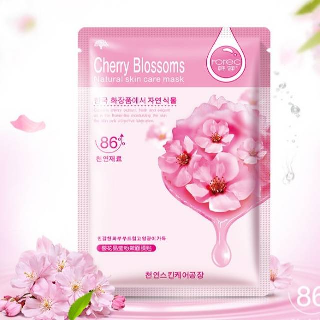 ROREC MASKER CHERRY BLOSSOM / 86 % Natural Skin care/ Varian Limited Edition