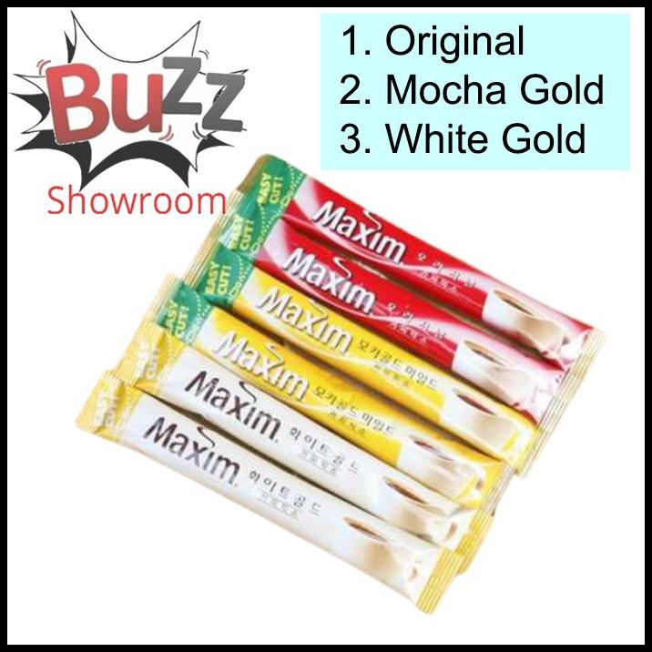 

Maxim Coffee Mixed White Gold Original Mocha Kopi Mix Korea Saset