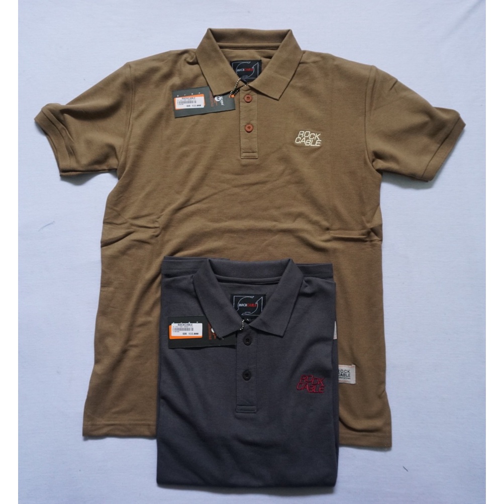 Kaos kerah pria / polo t shirt pria / atasan OOTD pria / baju polo pria