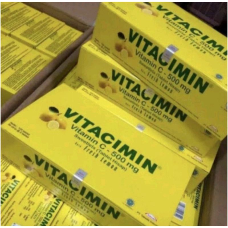

(LOS) 1 BOX 20 TAB VITACIMIN LEMON ORIGINAL 100%