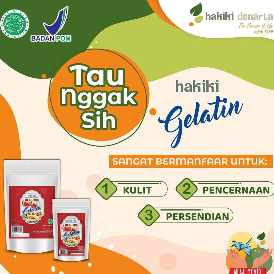 

HAKIKI GELATIN BUBUK / GELATIN BUBUK KEMASAN 100gr