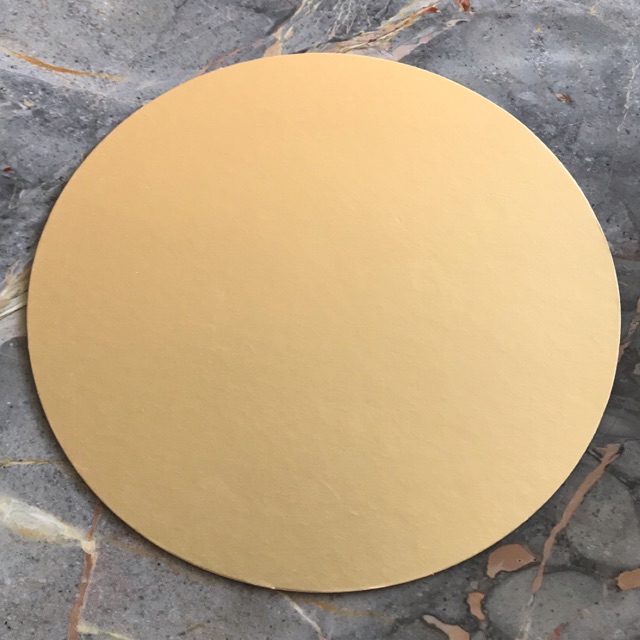 Alas Kue/Alas Cake /Alas Tart Bulat - Gold 28 cm