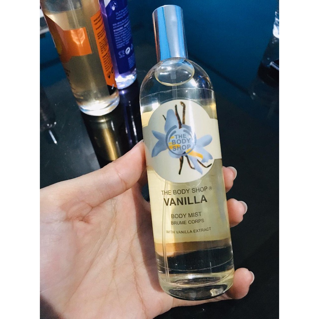 Body Mist Varian Vanila Original THE BODY SHOP