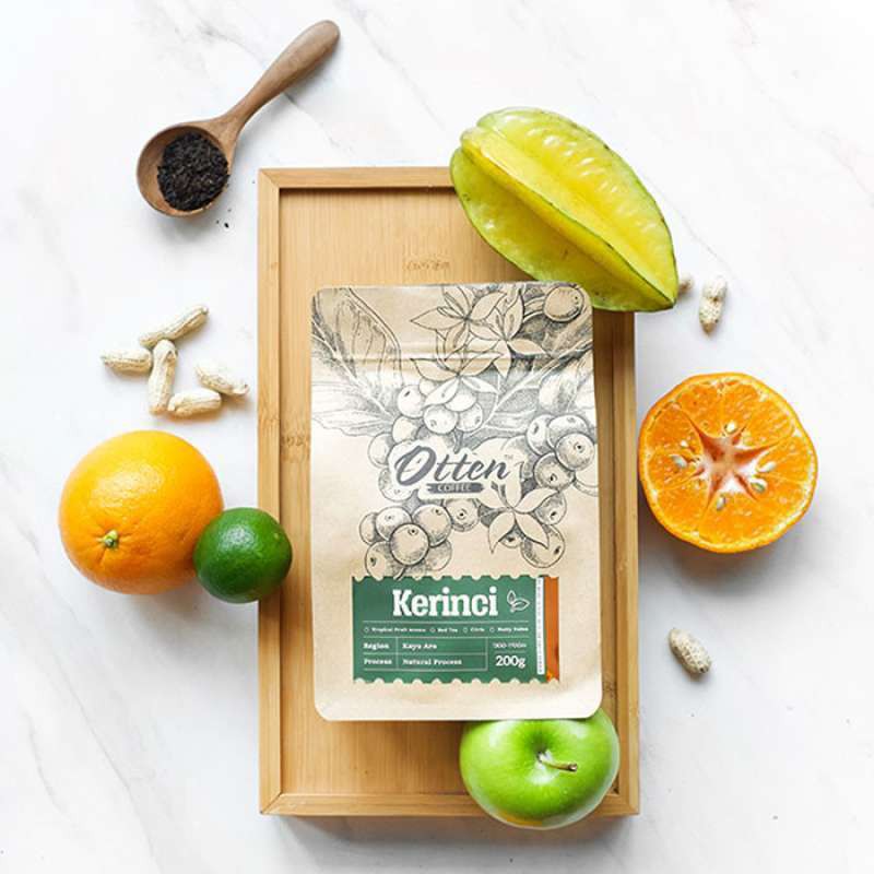 Otten Coffee Kerinci Kayu Aro Natural Process 200g Kopi Arabica - Biji Kopi