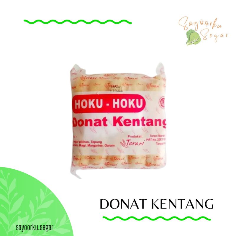 

Donat kentang frozen tinggal goreng