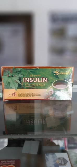 TEH INSULIN - Teh Herbal INSULIN SARANG WALET 20bag - Teh Celup Insulin Plus Sarang Walet