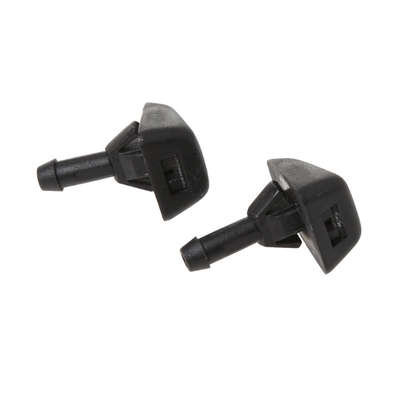 Sun 2Pcs Nozzle Wiper Kaca Depan Mobil Bahan Plastik Untuk Katup H