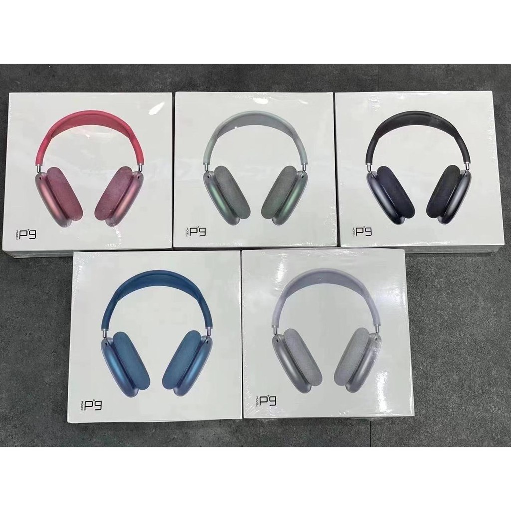 bluetooth android p9 Over Ear Headphone high copy 9D clone