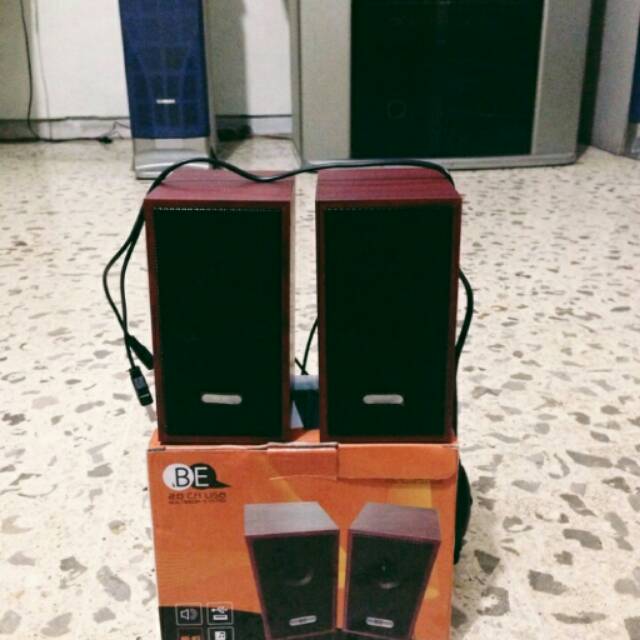 Speaker Gaming // HP // Laptop // Komputer // BE-227 // F-016 // F-017 woonden