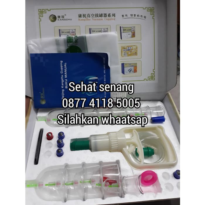 Kop bekam kangzhu isi 14 peralatan medis