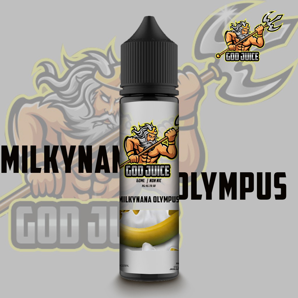 GOD JUICE MILKYNANA OLYMPUS pisang susu enak murah