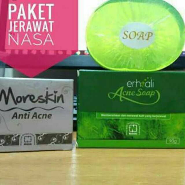 Moreskin Acne&amp; Ershali Acne Cream jerawat