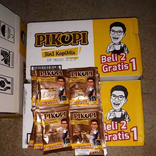 

Pikopi 3in1 kopimix isi 15 sachet= beli 2 gratis 1