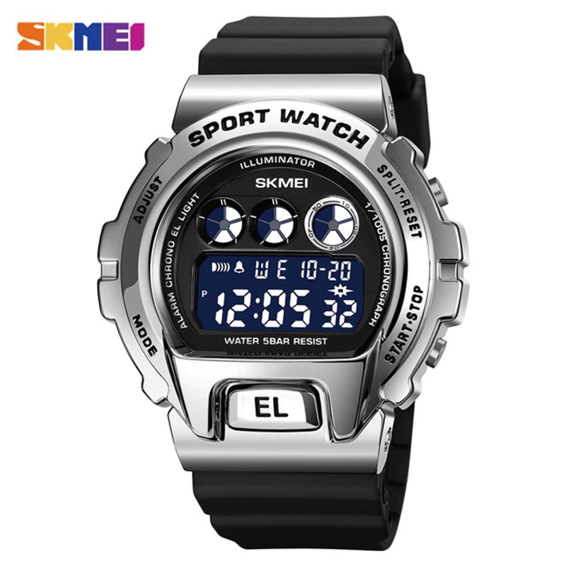 SKMEI 1905 Jam Tangan Pria Digital Rubber Anti Air WK-SBY