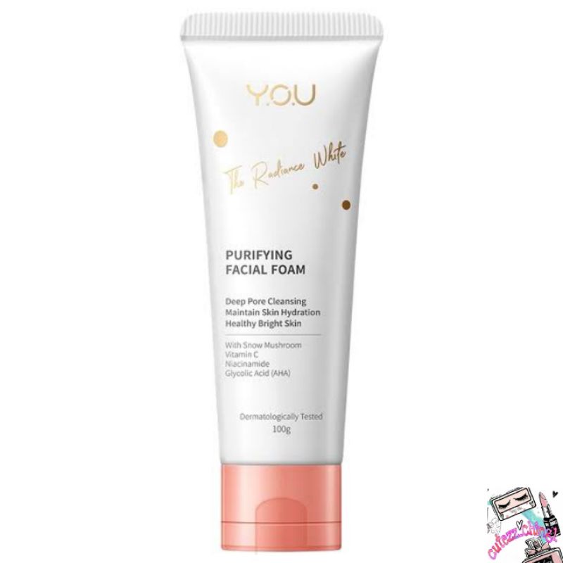 ☃Cutezz_Ching1☃YOU The Radiance White Purifying Facial Foam 100gr