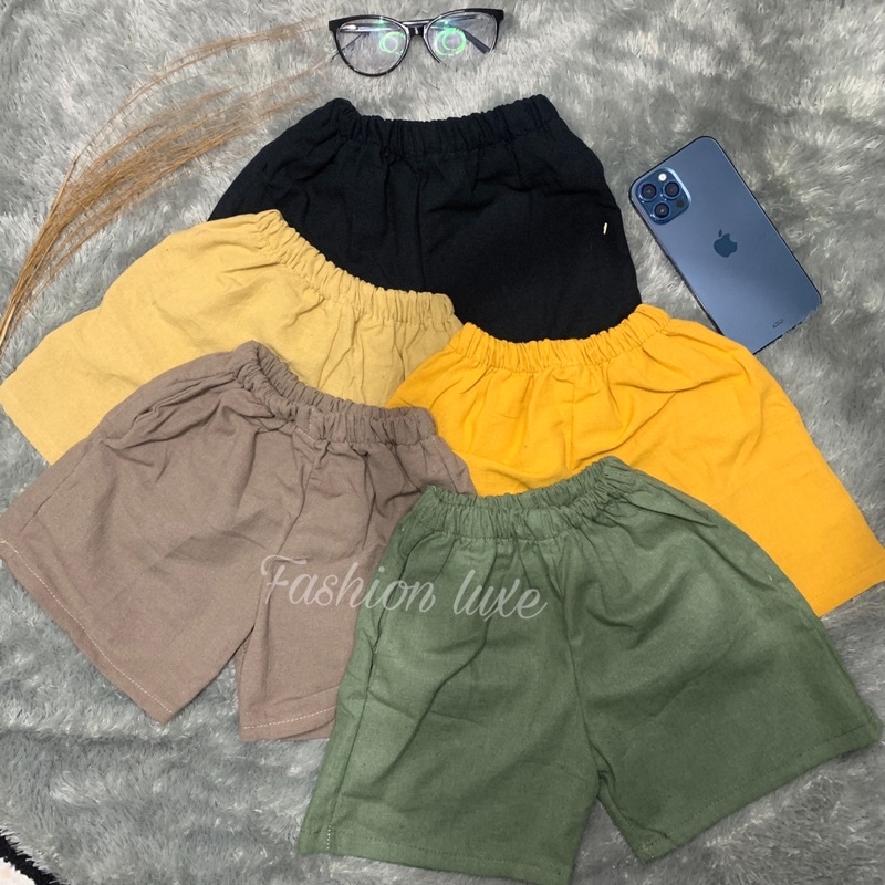 celana pendek anak | celana rayon premium