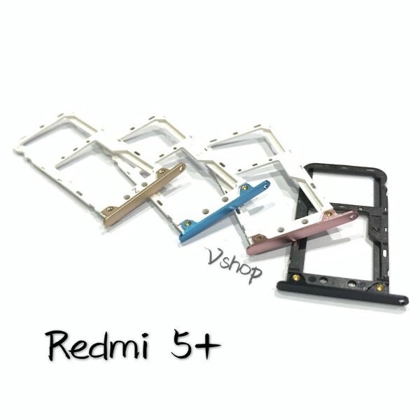 Tempat Dudukan Simcard Simtray Sim Tray Card Lock Xiaomi Redmi 5 Plus