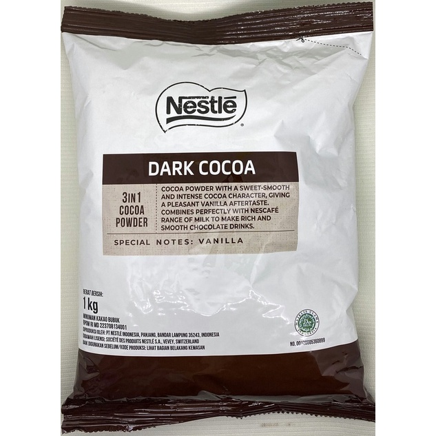 

Nestle Dark Cocoa 1 Kg Chocolate Drink - 3in1 Cocoa Powder