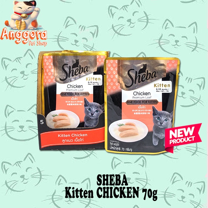 Sheba Pouch Makanan Kucing Basah Wet Food 70gr all variant