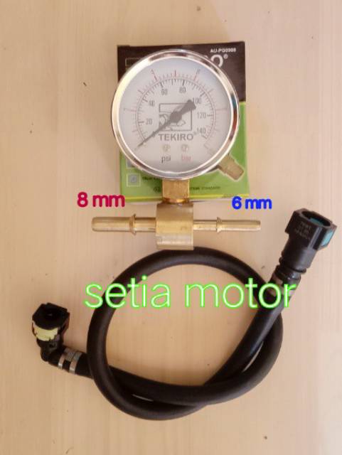 FUELPUMP TESTER alat ukur tekanan bahan bakar motor injeksi universal