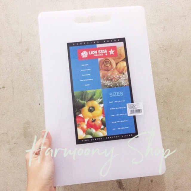 Talenan Lion Star ukuran L / Chopping Board / Talenan Pastik L