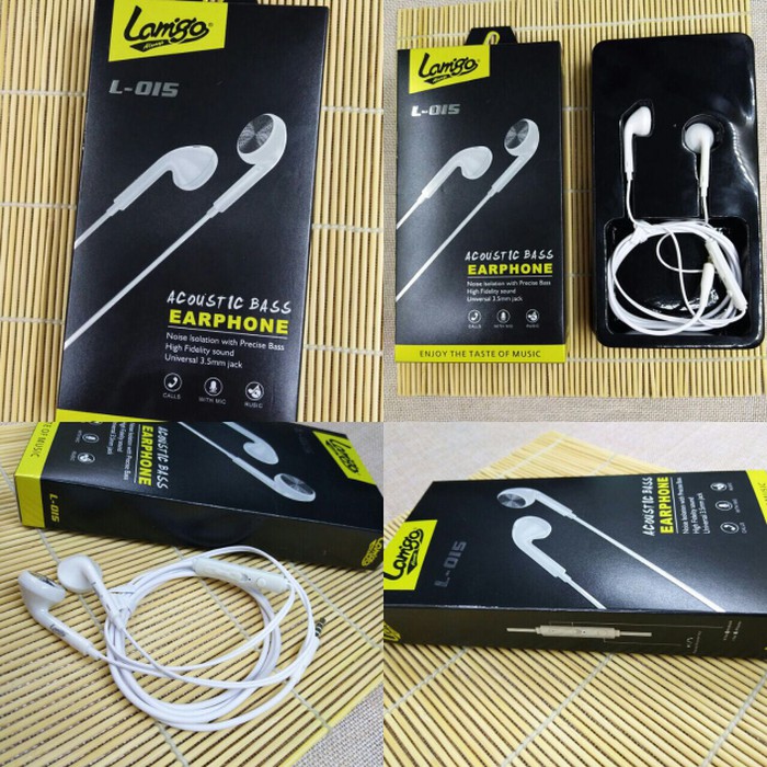 Terbaru headset headsfree lamigo super bass original