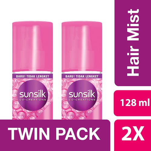  Sunsilk  Vitamin  Hairmist Volume 128 ml Twin Pack Shopee 