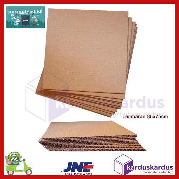 

Gt7Fher- Kardus Karton Lembaran 85 X 75 Single Wallcorrugated Sheet Polos Baru F68Fgio-