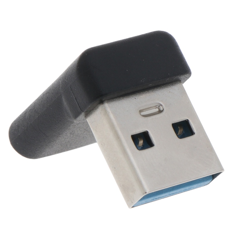 Vivi 10Gbps USB 30 Ke Tipe C Adapter USB 3.0 Male to Type C Female Konverter Data Untuk Komputer 90derajat Siku Kanan