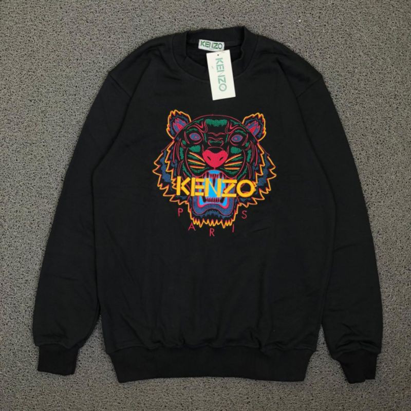 CREWNECK KEN ZO BORDIR HIGH QUALITY CASUAL HYPE FASHION PRIA