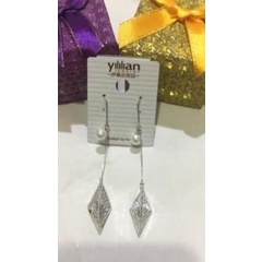 Aksesoris Anting Korea Unik Wanita Panjang Mutiara Pesta / Anting Remaja Styles