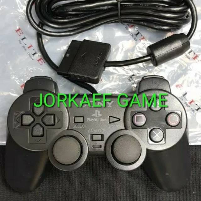 STIK PS2 ORI PABRIK ELITE STIK PS2 ELITE Hitam