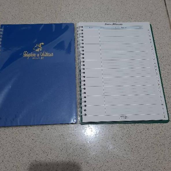 

[KODE PRODUK MLQDL6399] Buku Telepon & Alamat Green Leaf PCAZ-30 / Telephone & Addresses Book