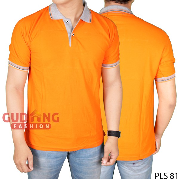 Kaos Pria Polo Shirt - PLS 81