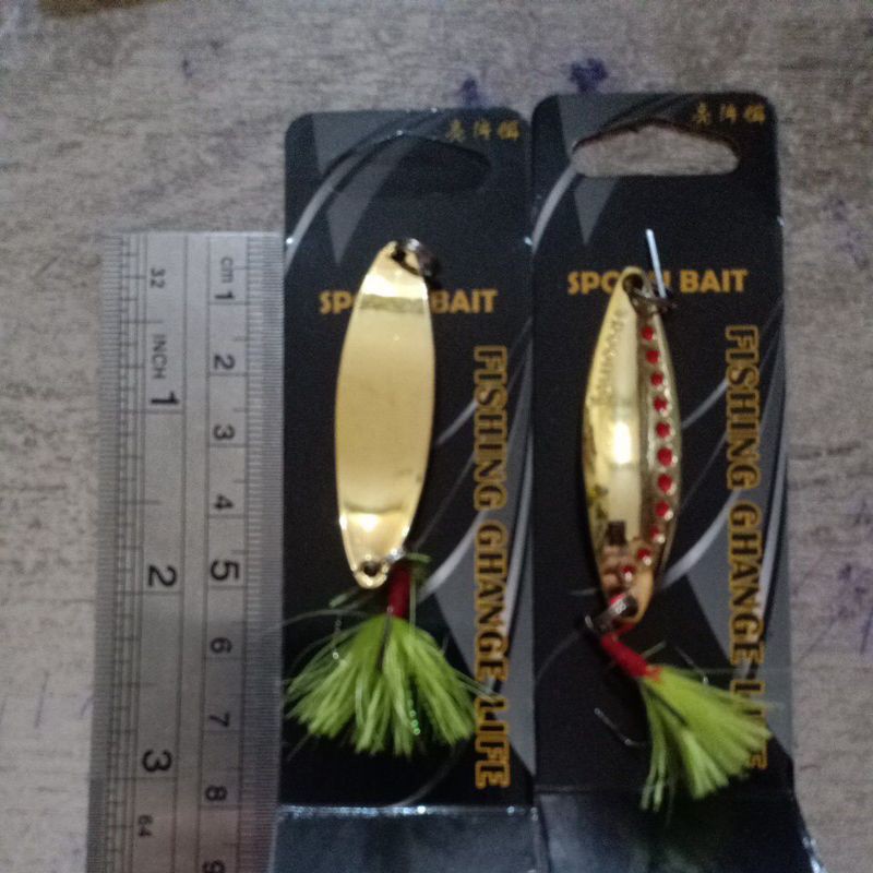 spoon bait 15gram dan 10gram