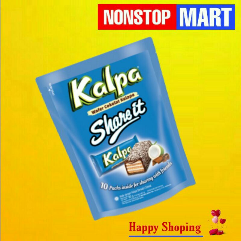 

KALPA share it wafer coklat kelapa 90gr