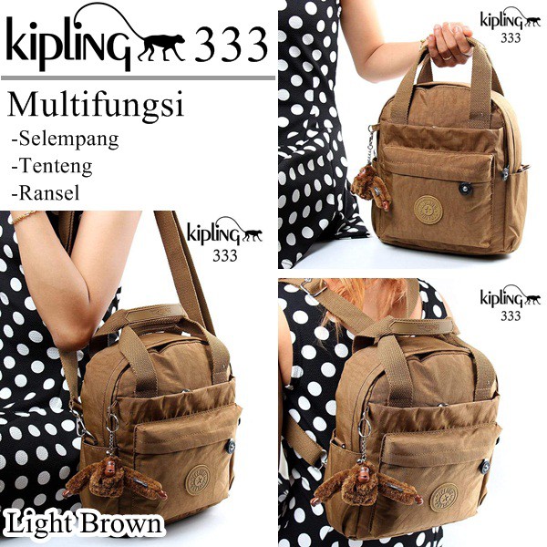 RESTOCK iSelempangi Ransel iKiplingi 333 Multi fungsi iTasi 