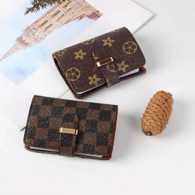 (friendsstore.id)DOMPET KARTU LV LIDAH K02 DOMPET IMPORT BESI GAWANG WANITA MURAH Dompet Kartu Card