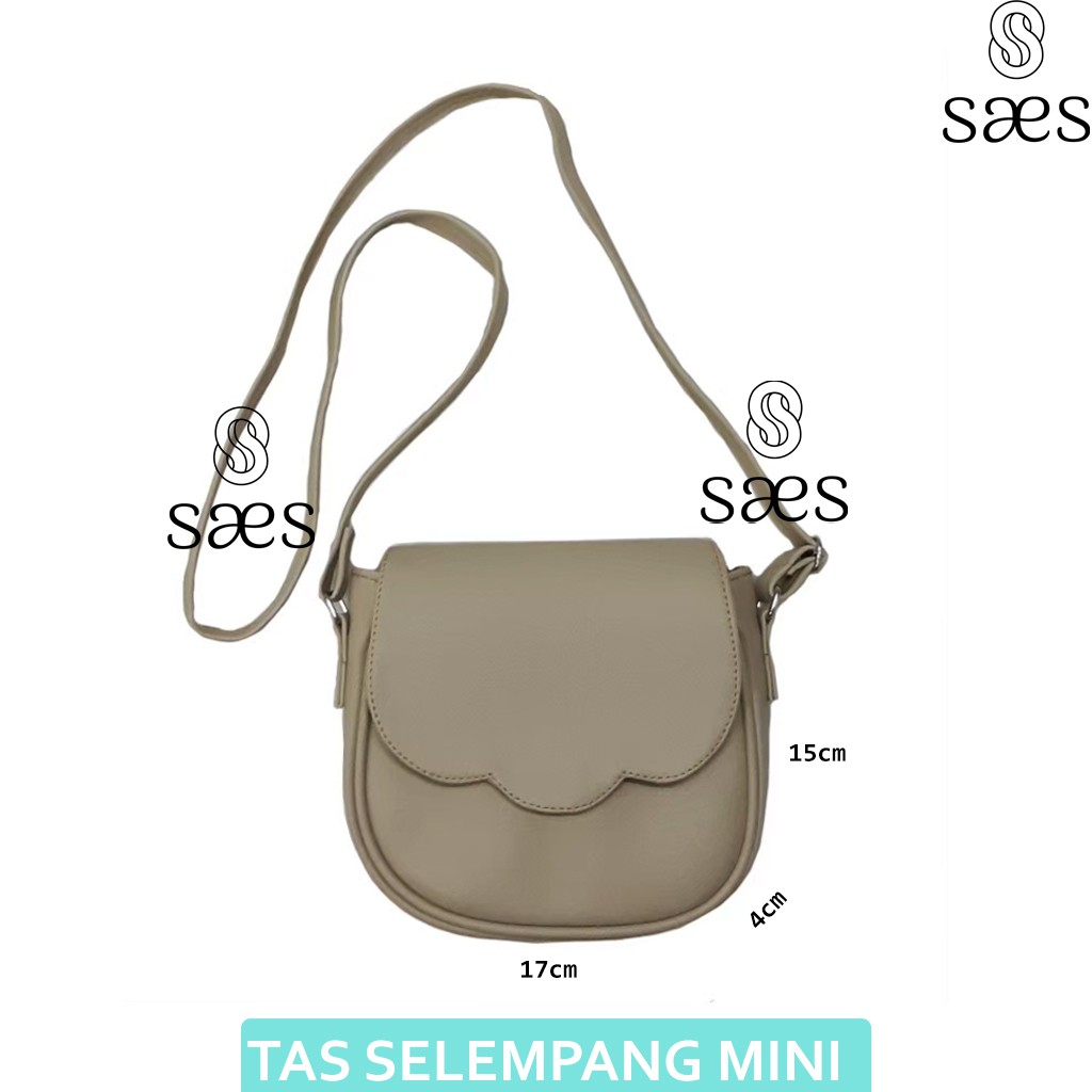 SAES - Aster Tas Selempang Wanita Kulit Vintage Retro