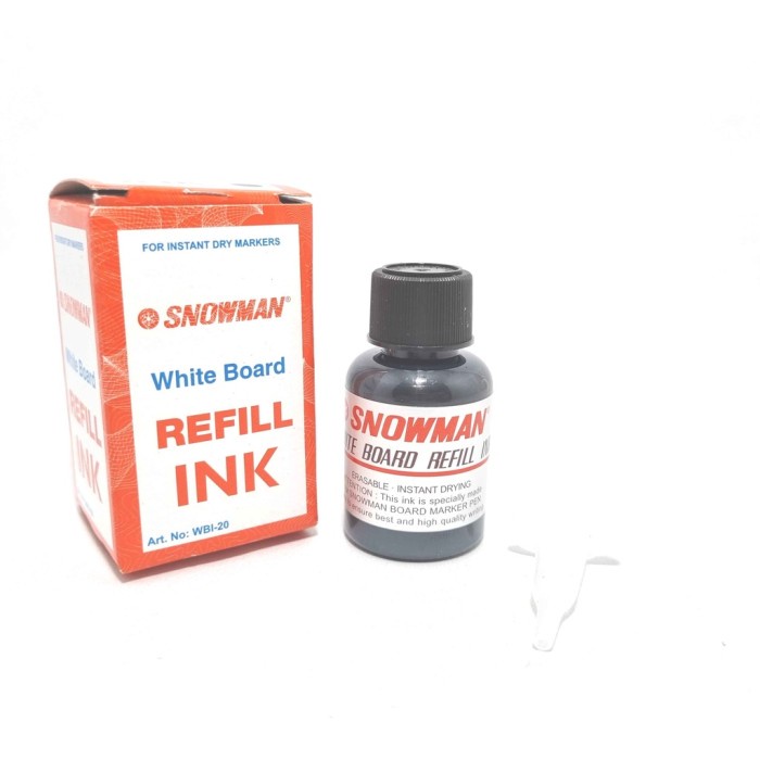 

Tinta Spidol Whiteboard Snowman - Isi Ulang Tinta Spidol Bisa Dihapus