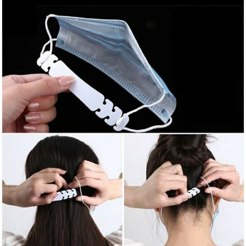 Konektor Masker Hijab - Pengait Masker Hijab Premium - Konektor Masker - Connector Masker