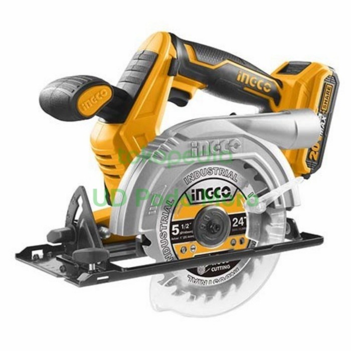 Ingco Circular Saw Cordless Baterai CSLI1401 6 Inch 20 V
