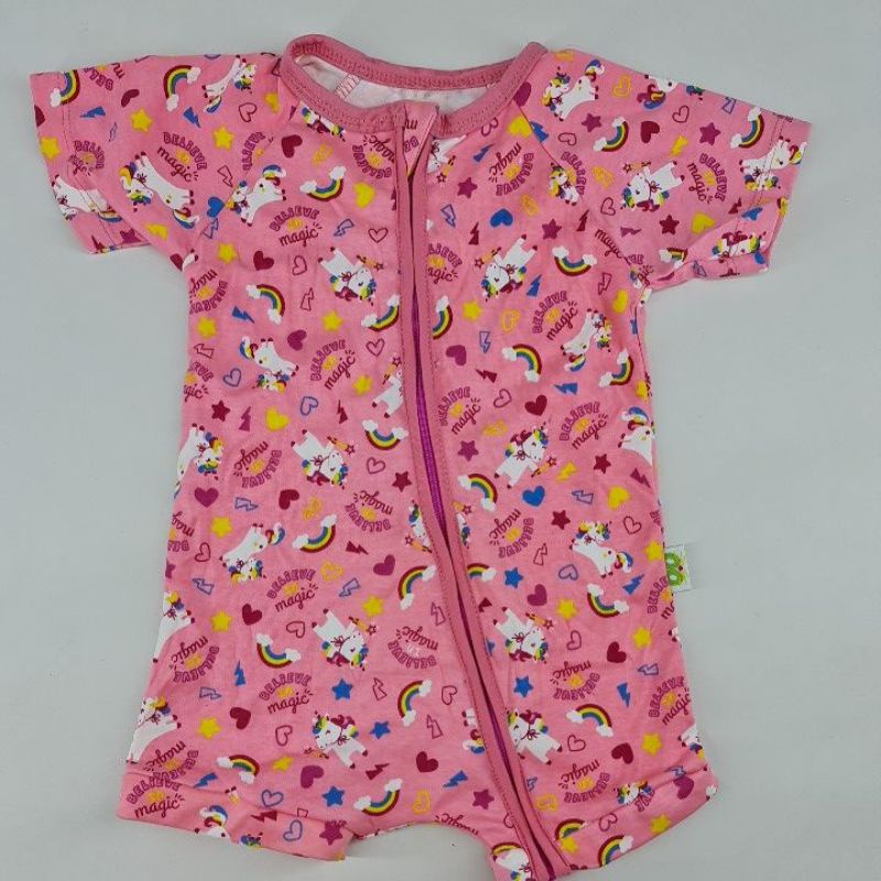 Baju Bayi Murah sleepsuit murah romper baby - DEFECT SALE-Romper Unicorn