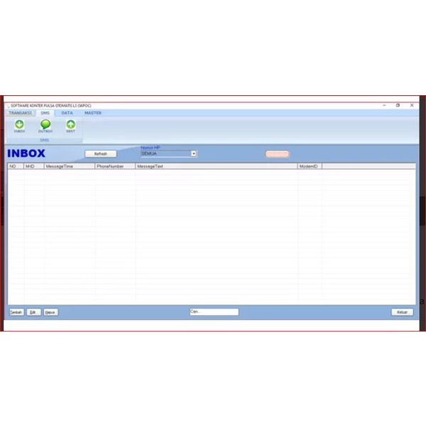 Software pengisian pulsa otomatis
