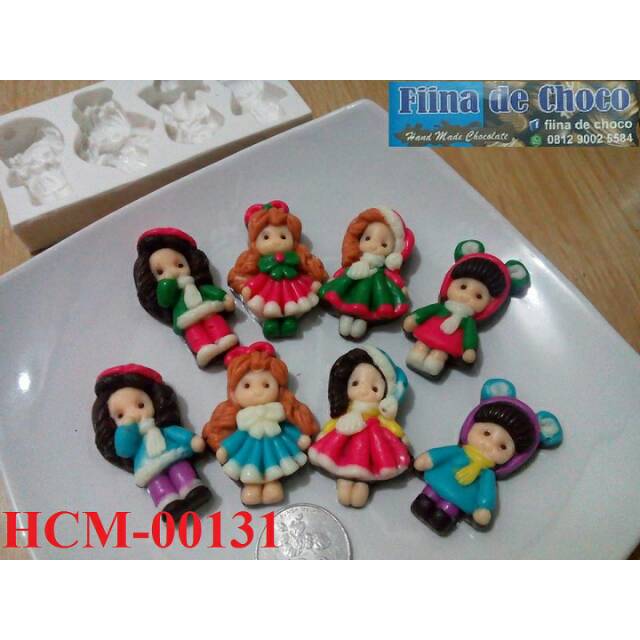 HCM131 Cetakan coklat karakter Riri || fiina de choco